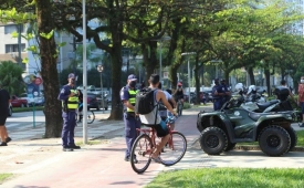 Guardas municipais relatam desrespeito durante força-tarefa em Santos