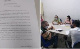 CMT, Associação Comercial e Conselho de Segurança se reúnem sobre os corredores de ônibus na 9 de Abril