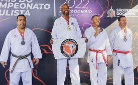 Luciano Moreira é Campeão Paulista de karatê e vai representar Cubatão no Brasileiro