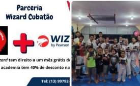 WIZARD Idiomas e Equipe Luciano Moreira de Karatê realizam parceria pela Educação e pelo Esporte 