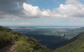 Vôo da Serra: tirolesa que liga Cubatão a São Bernardo do Campo começa a funcionar nesta quarta (7)