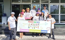 Projeto “Dia Feliz” promove nova ação no Hospital Municipal de Cubatão