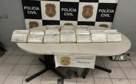 Polícia Civil prende traficante de drogas com 31 kg de cocaína em Santos