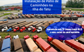 Audiência pública sobre pátio de caminhões ocorre nesta segunda-feira (24)