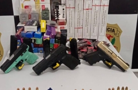 Polícia Civil apreende produtos contrabandeados em adega de Santos