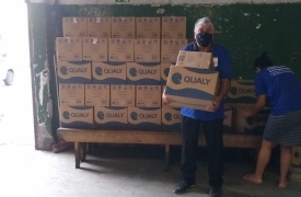 Cooperativas parceiras do Ser+ começam a receber cestas básicas doadas pela Braskem também em Cubatão