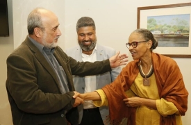 Presidente do SINDQUIM cumpre agenda sindical e ambiental com Marina Silva