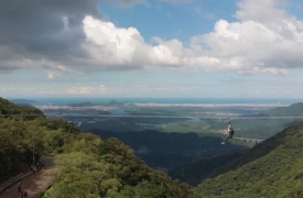 Vôo da Serra: tirolesa que liga Cubatão a São Bernardo do Campo começa a funcionar nesta quarta (7)