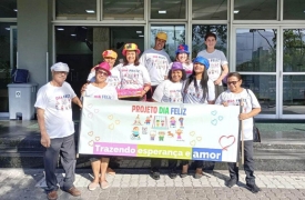 Projeto “Dia Feliz” promove nova ação no Hospital Municipal de Cubatão