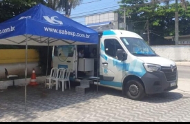Agência Móvel da Sabesp altera programação da semana e atenderá em Cubatão entre os dias 15 e 20