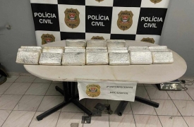Polícia Civil prende traficante de drogas com 31 kg de cocaína em Santos
