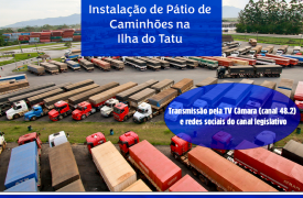 Audiência pública sobre pátio de caminhões ocorre nesta segunda-feira (24)