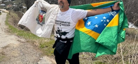 14 países em seis semanas: Sartorato celebra aniversário com chegada à Suíça durante 2ª Volta ao Mundo