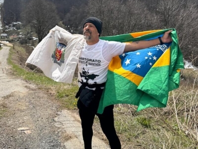 14 países em seis semanas: Sartorato celebra aniversário com chegada à Suíça durante 2ª Volta ao Mundo