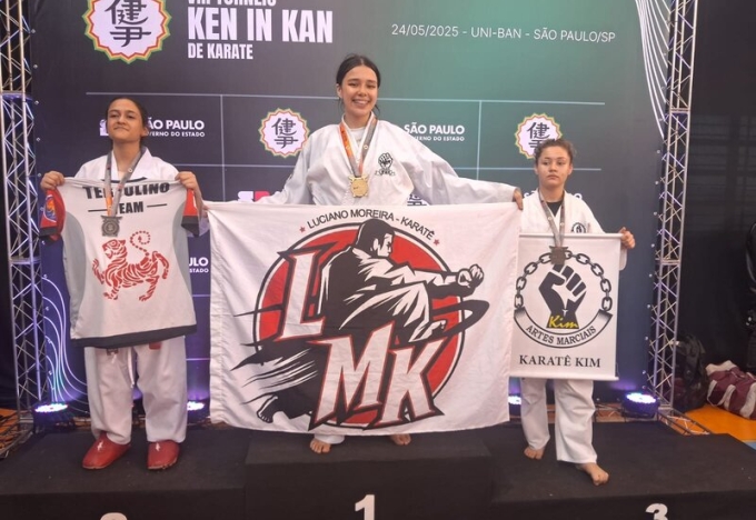 Caratecas de Cubatão conquistam medalhas em torneio na cidade de São Paulo/SP