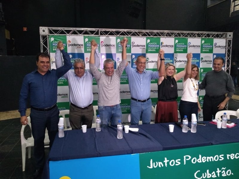 PODEMOS lança pré candidatura de Adalberto Ferreira, em Cubatão