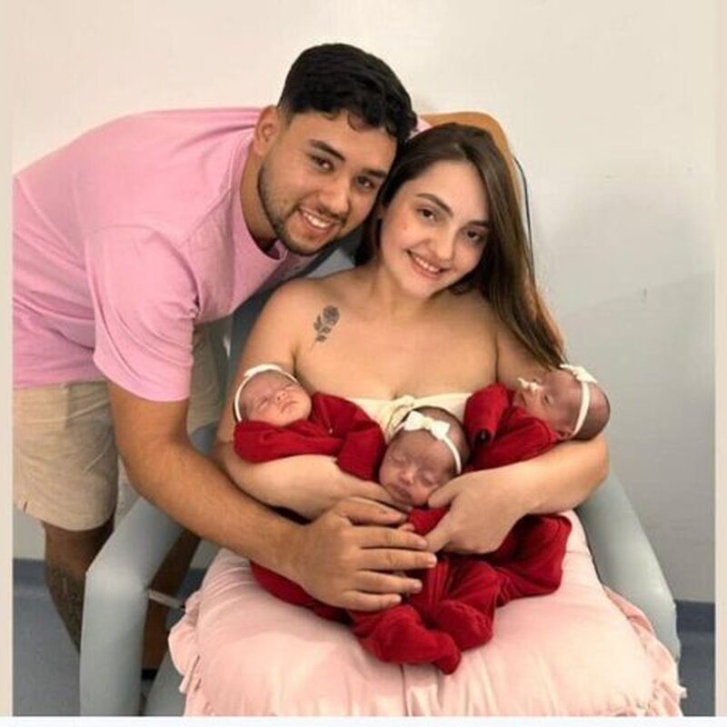 Hospital Municipal de Cubatão registra nascimento de trigêmeas