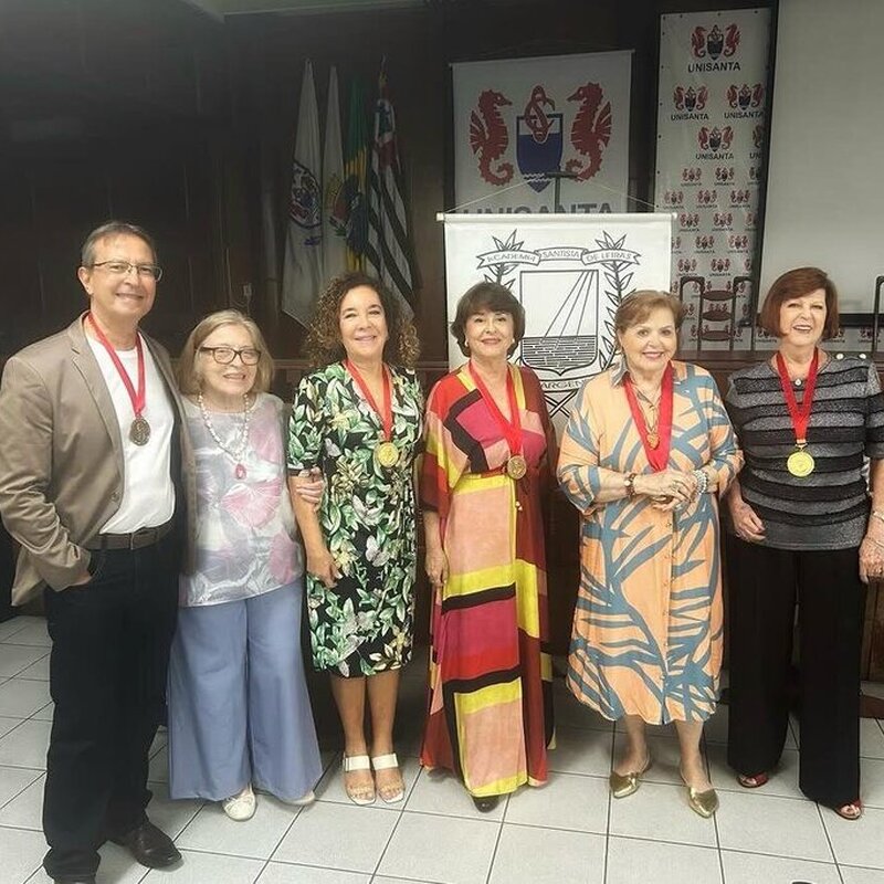 Academia Santista de Letras celebra 70 anos com programação cultural em Santos