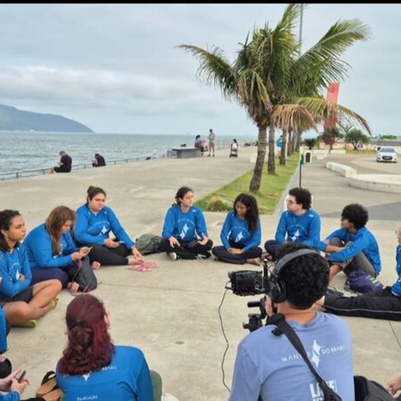 Jovens de todo o Brasil desembarcam na Baixada Santista para imersão socioambiental